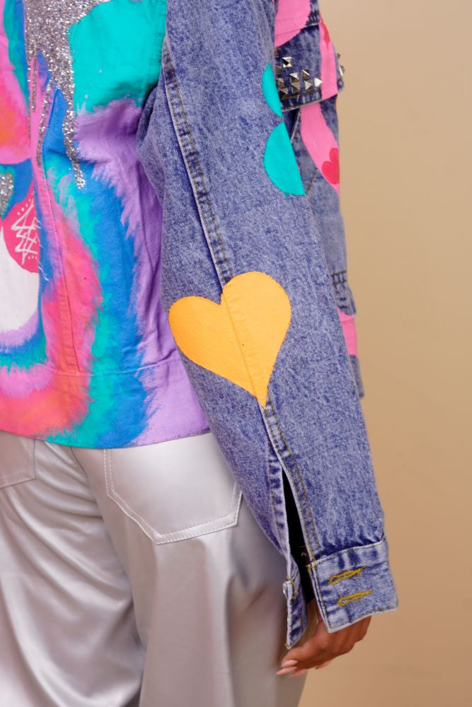 Lion Jean Jacket