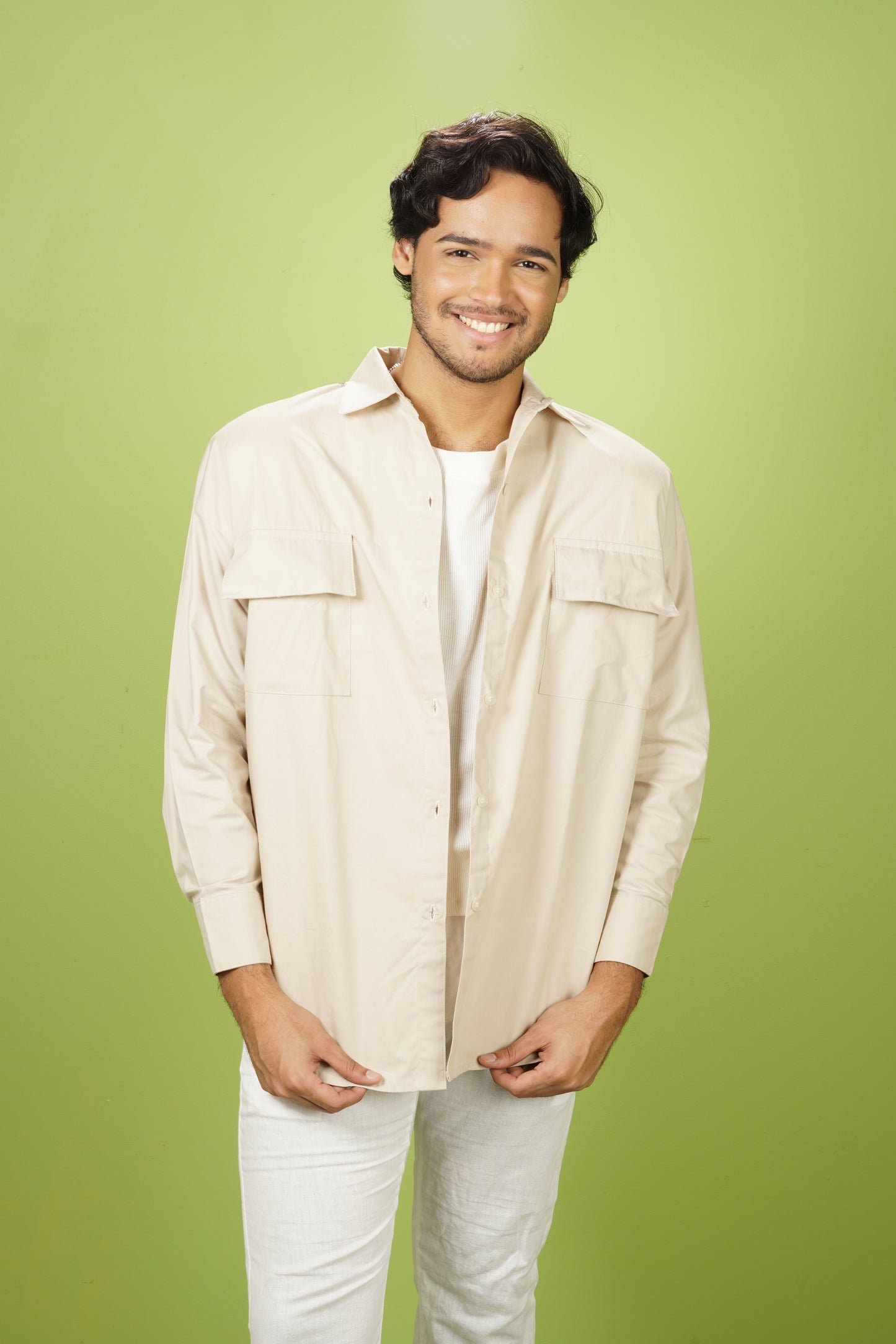 Zebra Line Shacket