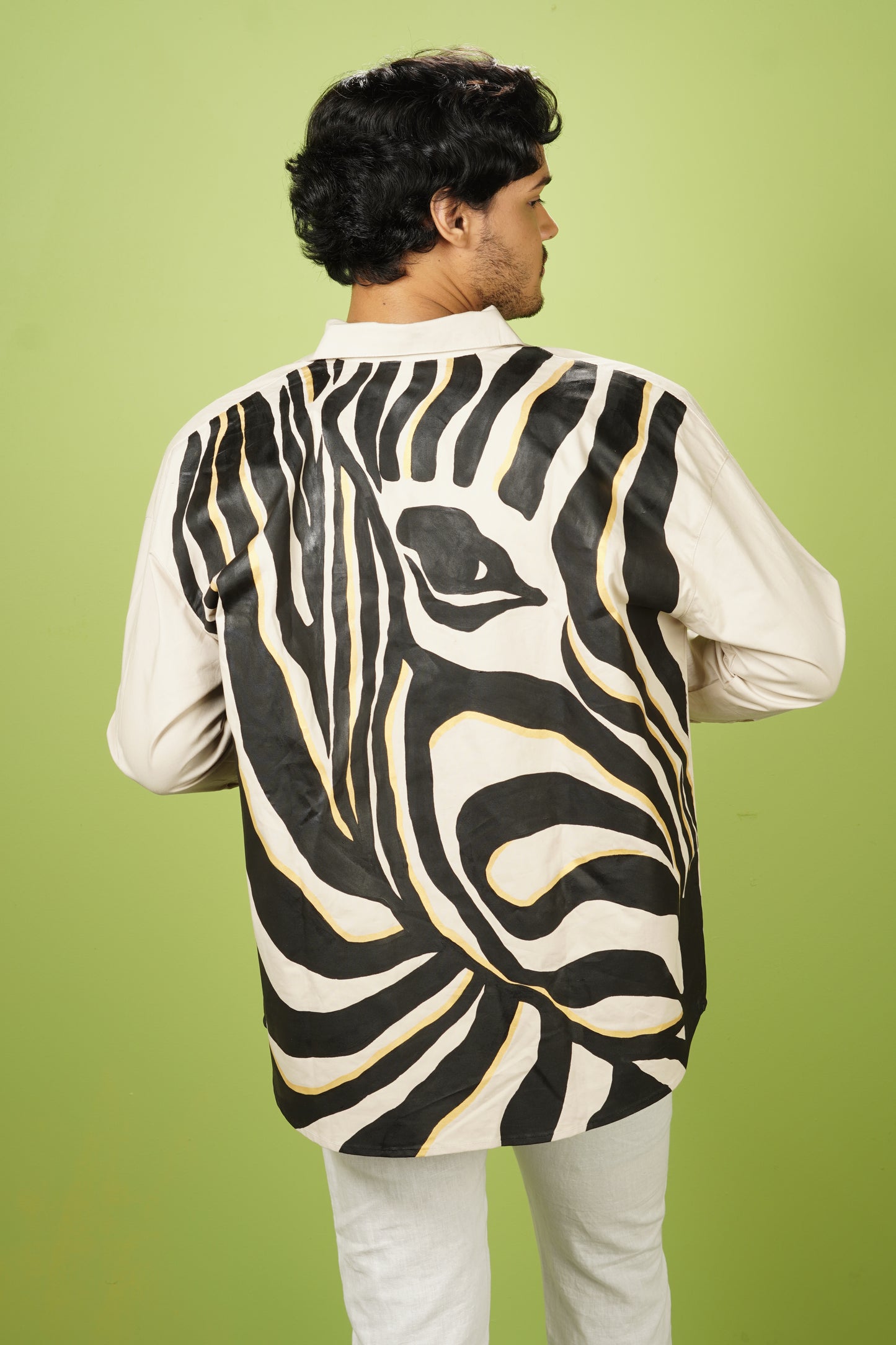 Zebra Line Shacket