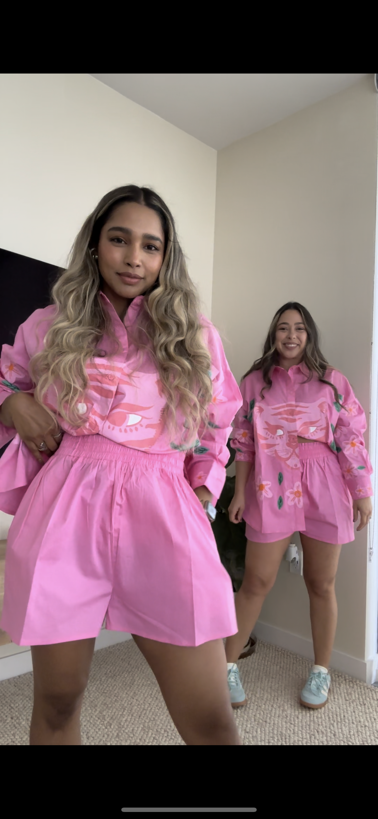 Set Pink Feline