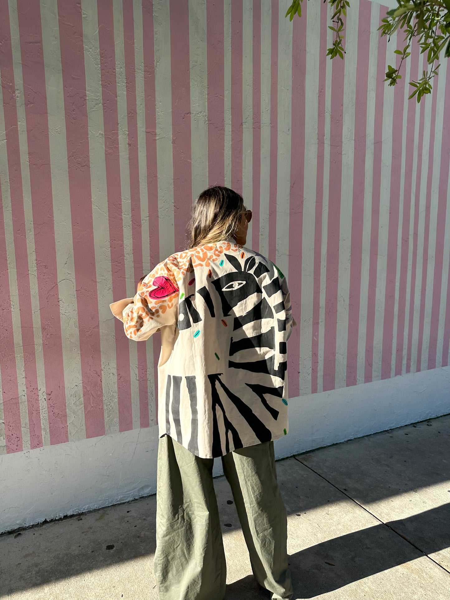 Starry Zebra Shacket