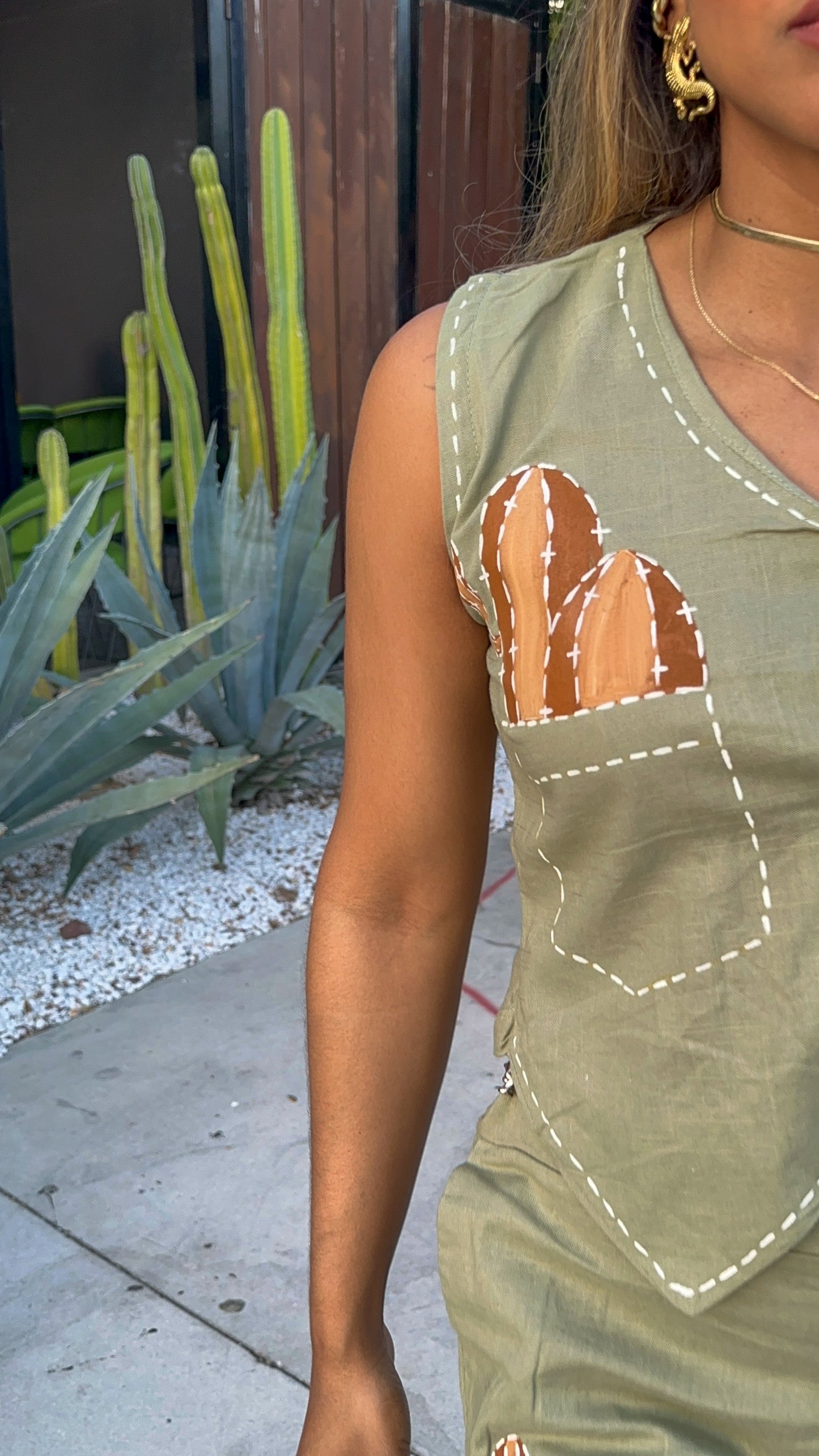 Cactus Set Verde Seco
