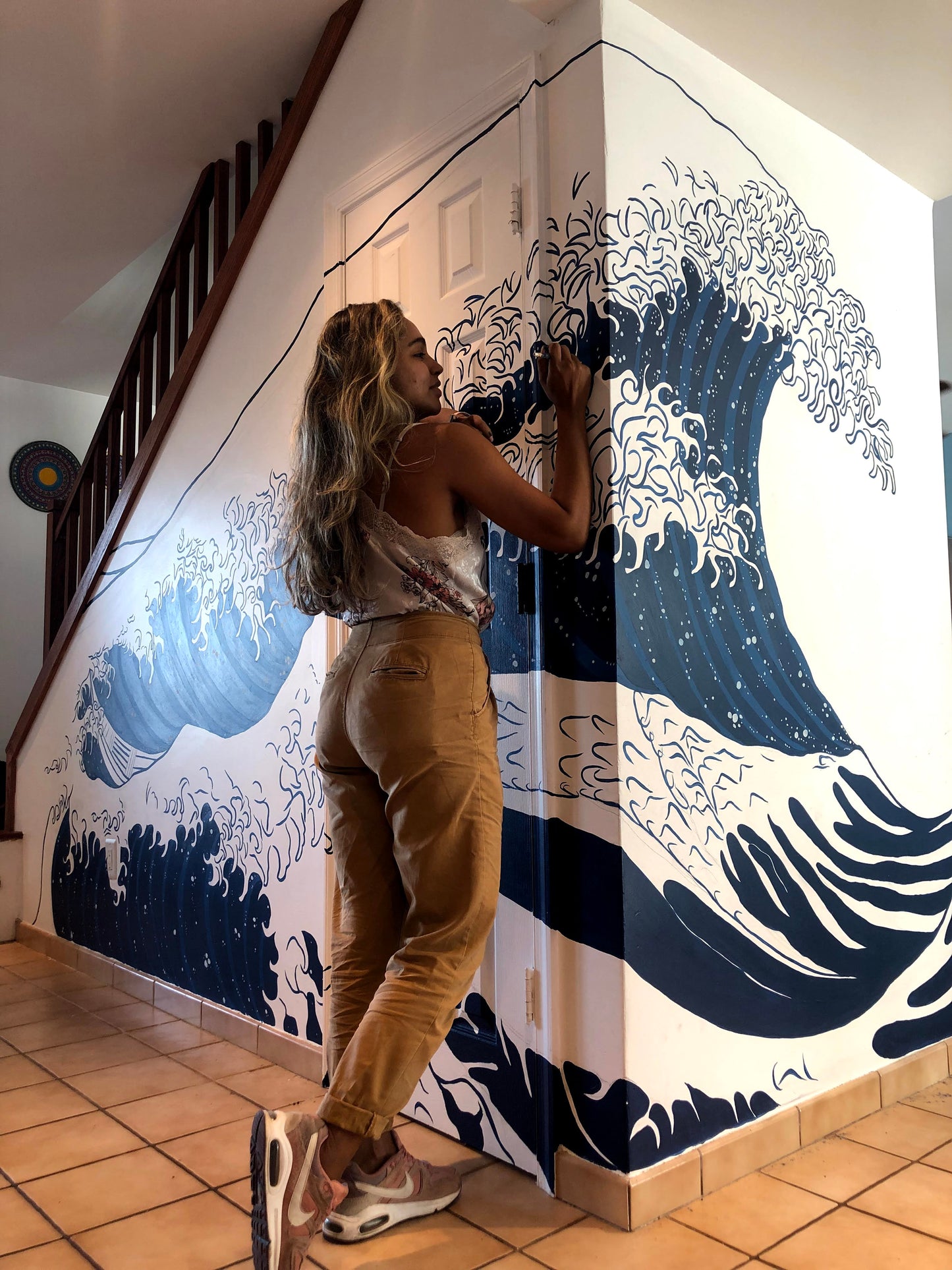 The Blue Wave Mural